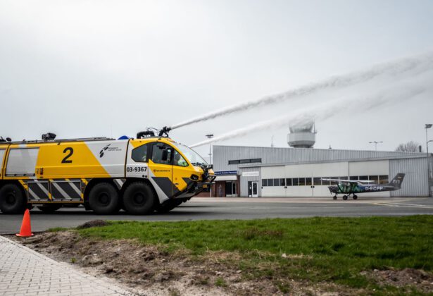 Een up-to-date brandweerkazerne op Groningen Airport