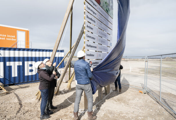 Start bouw Het Erf Urk