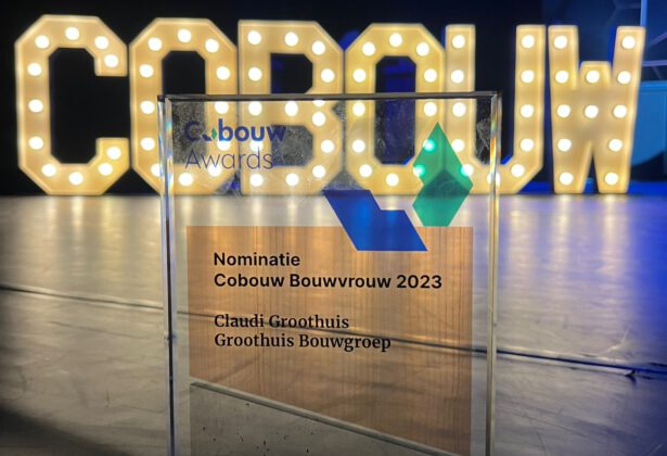 Claudi Groothuis genomineerd voor de Cobouw Bouwvrouw Award