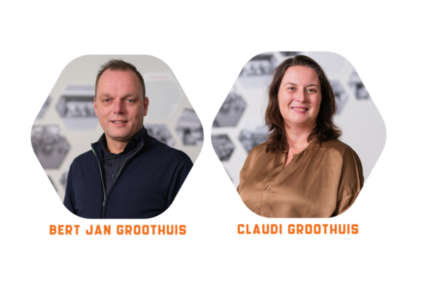 Bert Jan en Claudi Groothuis