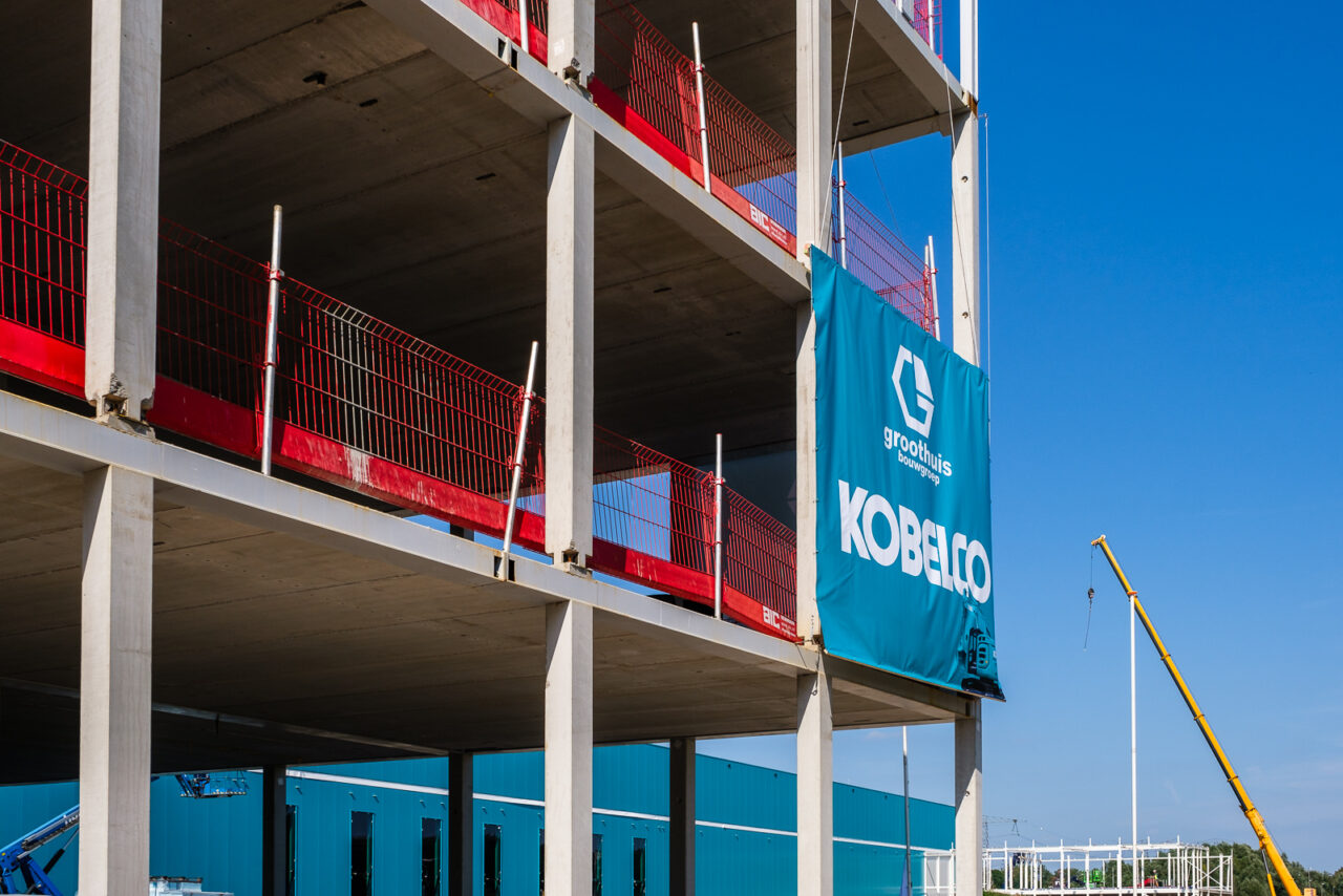 Nieuwbouw Kobelco Lelystad