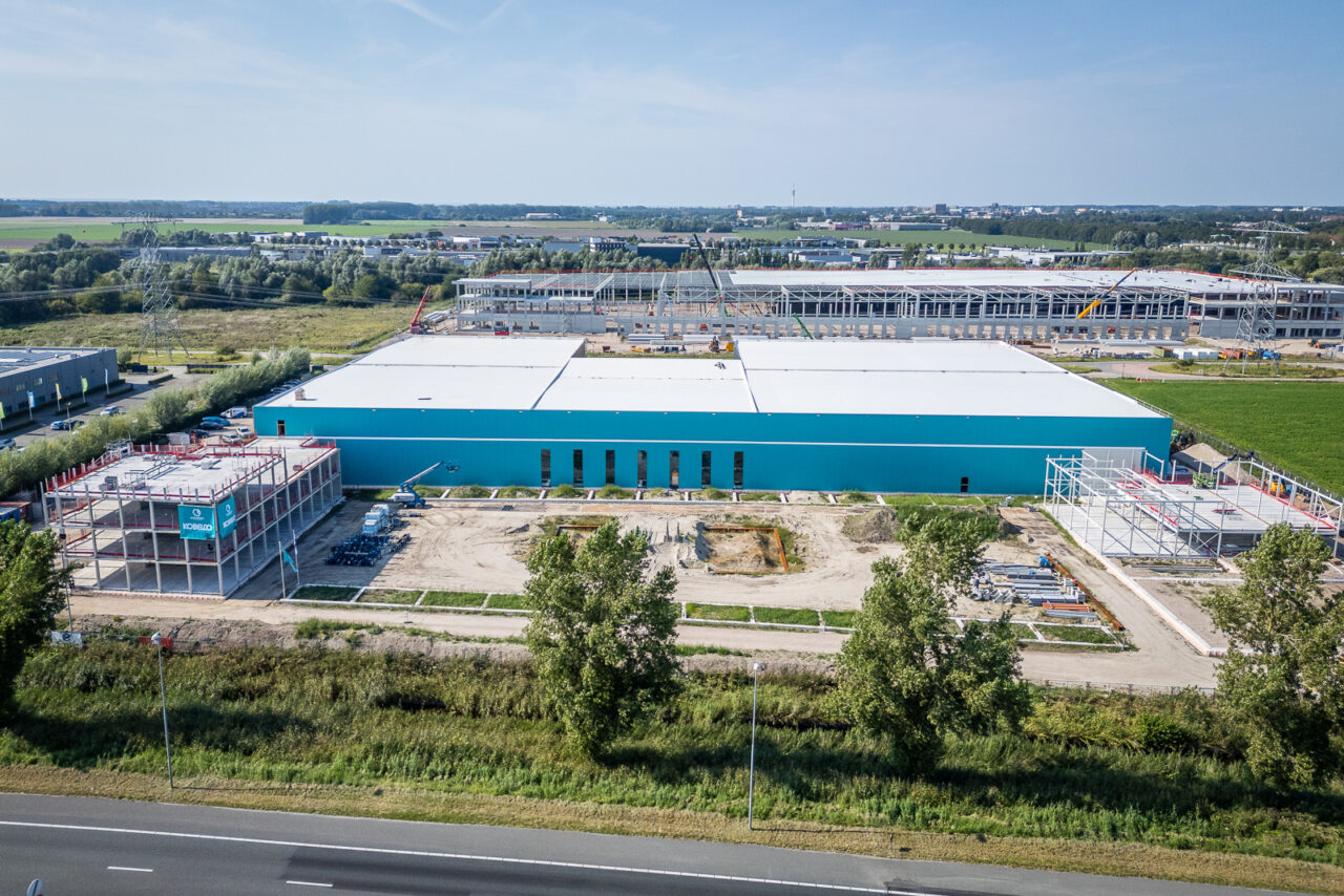 Nieuwbouw Kobelco Lelystad