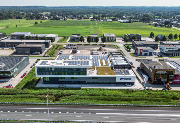 Nieuwbouw bedrijfspand Van Halteren